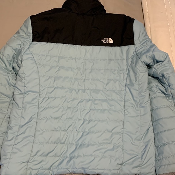 Girls North Face Reversible jacket size XL 18 - Picture 8 of 10